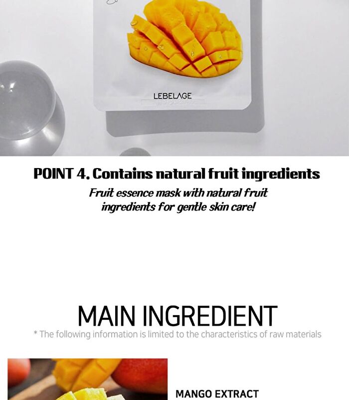 Fruit Essence Mask - 12 Types - Shine Muscat