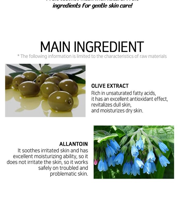 Fruit Essence Mask - 12 Types - Olive