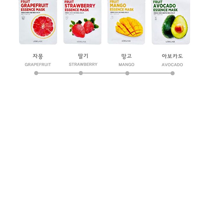 Fruit Essence Mask - 12 Types - Olive