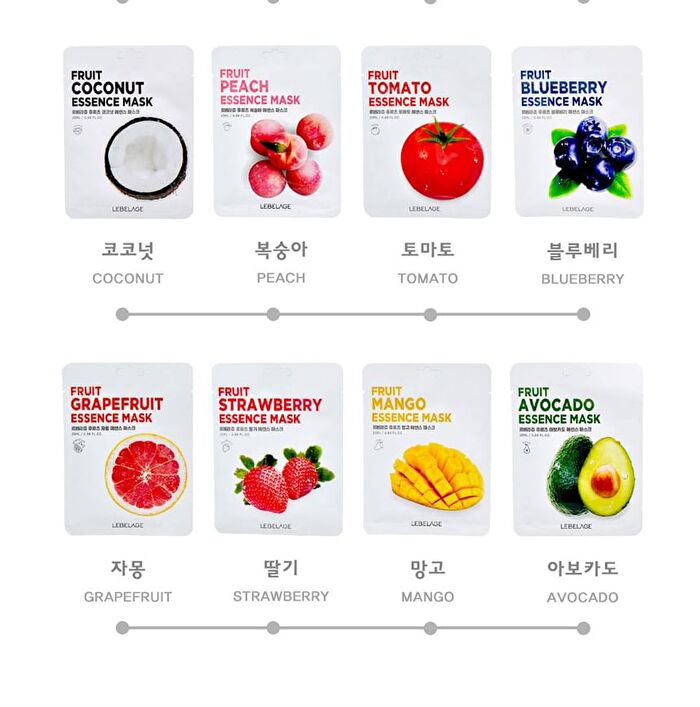 Fruit Essence Mask - 12 Types - Olive