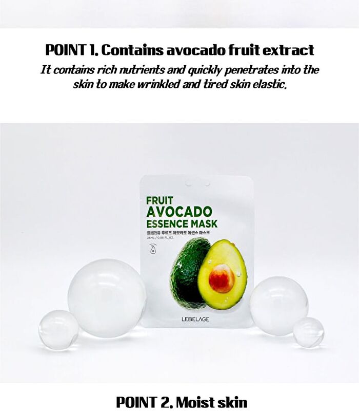 Fruit Essence Mask - 12 Types - Olive