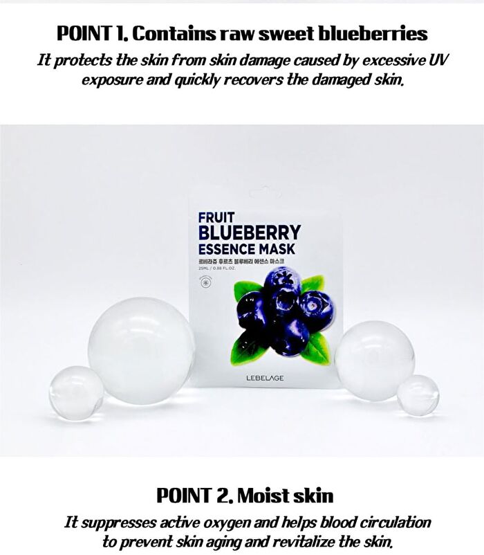 Fruit Essence Mask - 12 Types - Grapefruit