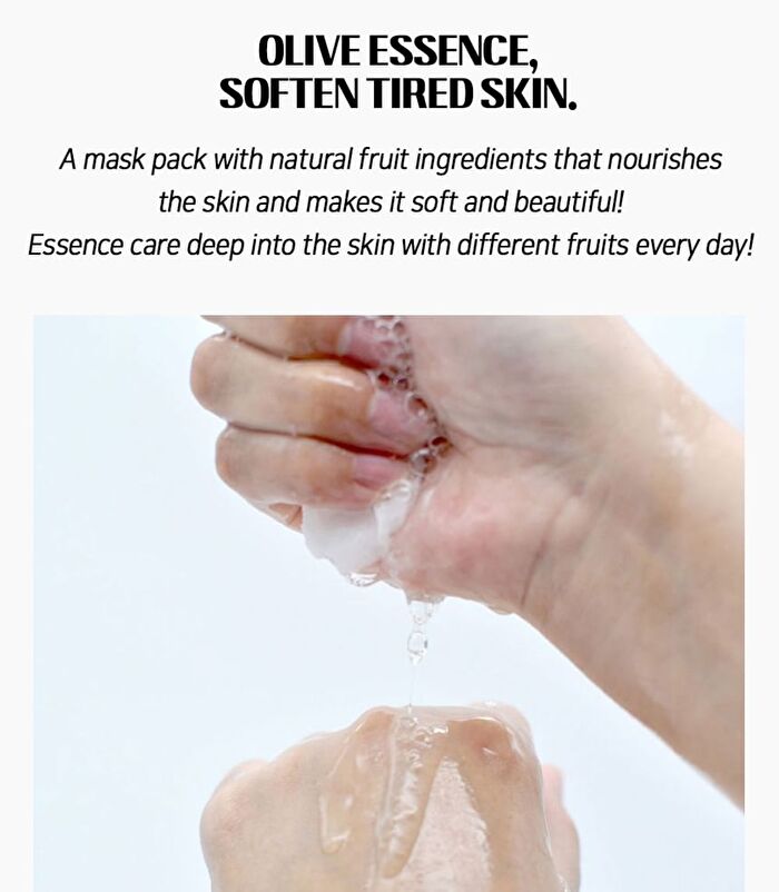 Fruit Essence Mask - 12 Types - Coconut