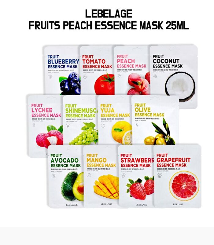 Fruit Essence Mask - 12 Types - Coconut