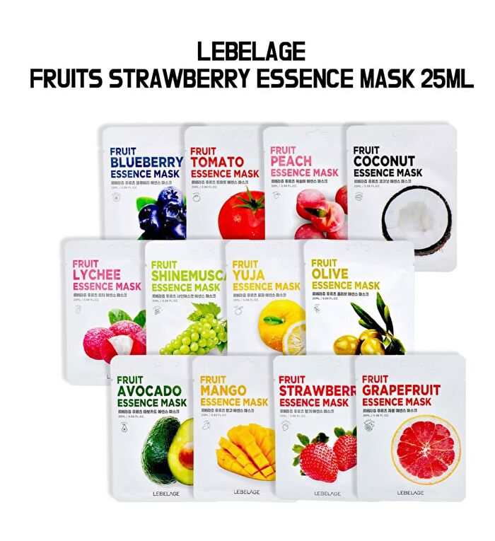 Fruit Essence Mask - 12 Types - Tomato