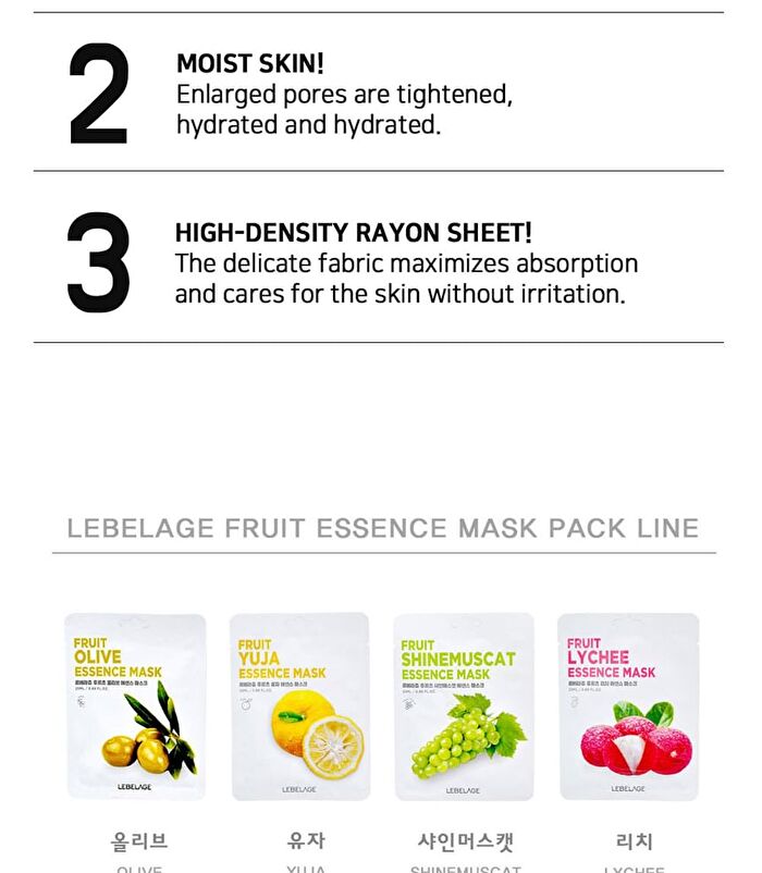 Fruit Essence Mask - 12 Types - Tomato