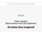 Code Glokolor Color Lipcerin - 6 Colors - #01 Red Bite
