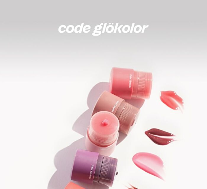 Code Glokolor Color Lipcerin - 6 Colors - #01 Red Bite