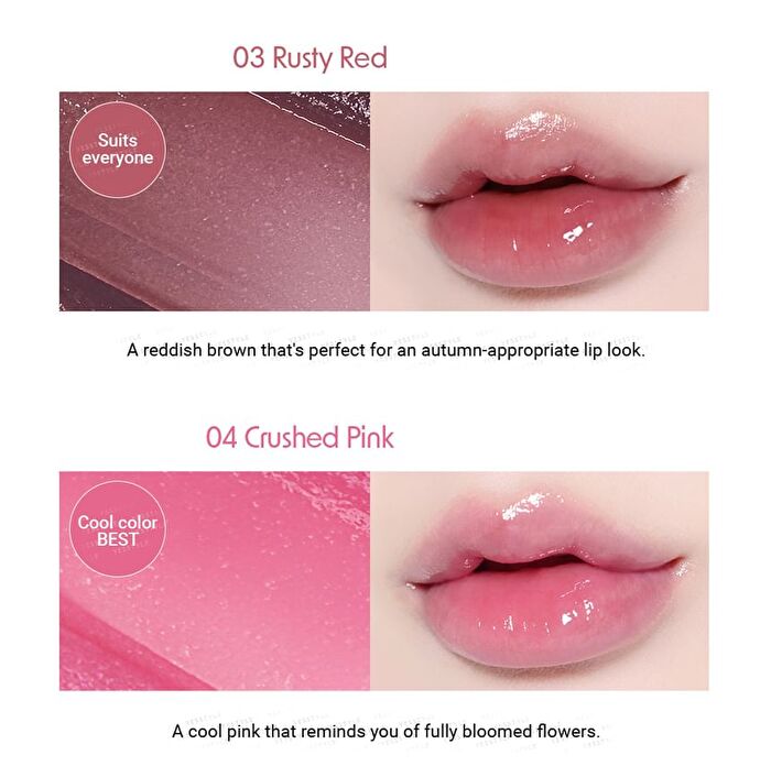 Code Glokolor Color Lipcerin - 6 Colors - #02 Dried Rose