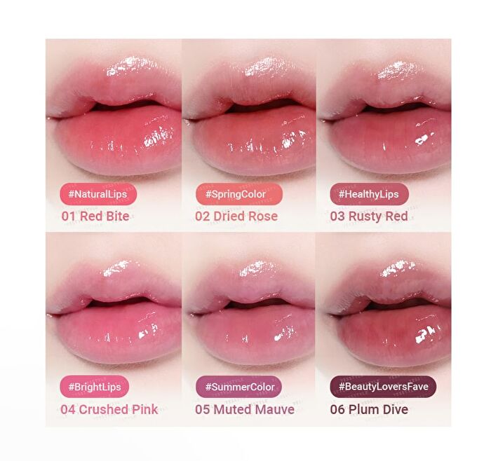 Code Glokolor Color Lipcerin - 6 Colors - #03 Rusty Red