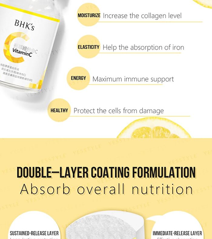 Vitamin C Double Layer Tablets - 60 tablets