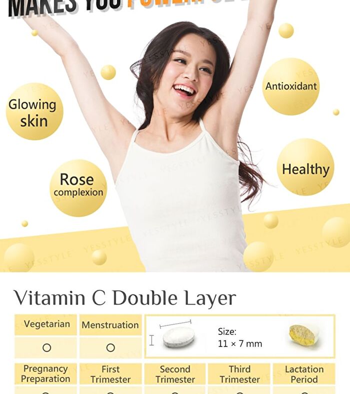 Vitamin C Double Layer Tablets - 60 tablets