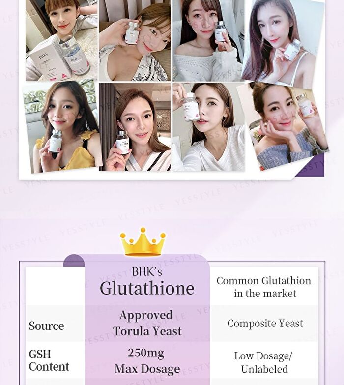Advanced Whitening Glutathione Tablets - 30 tablets