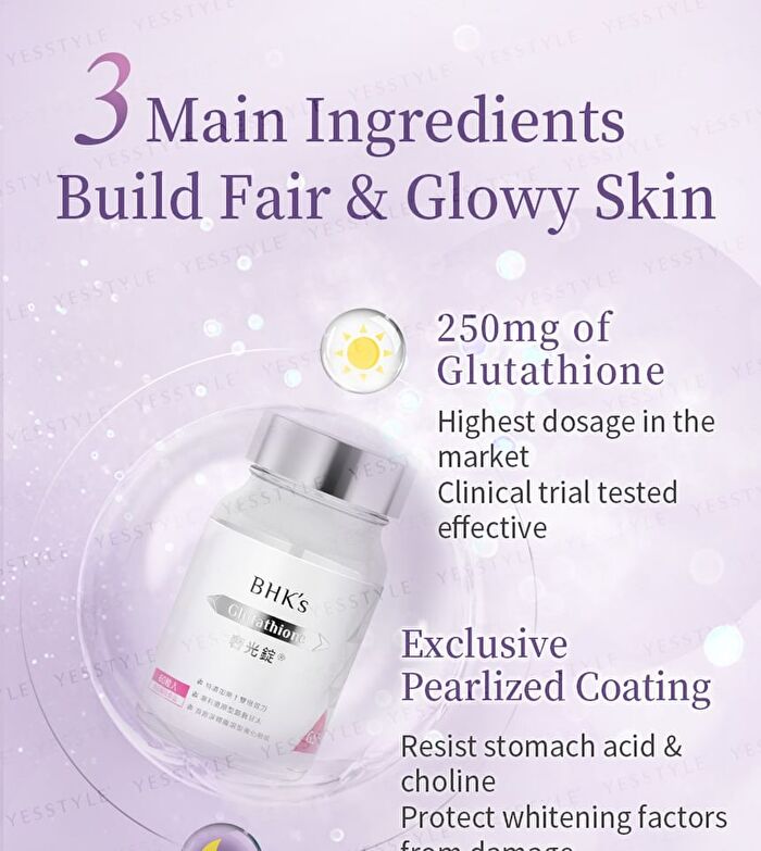 Advanced Whitening Glutathione Tablets - 30 tablets