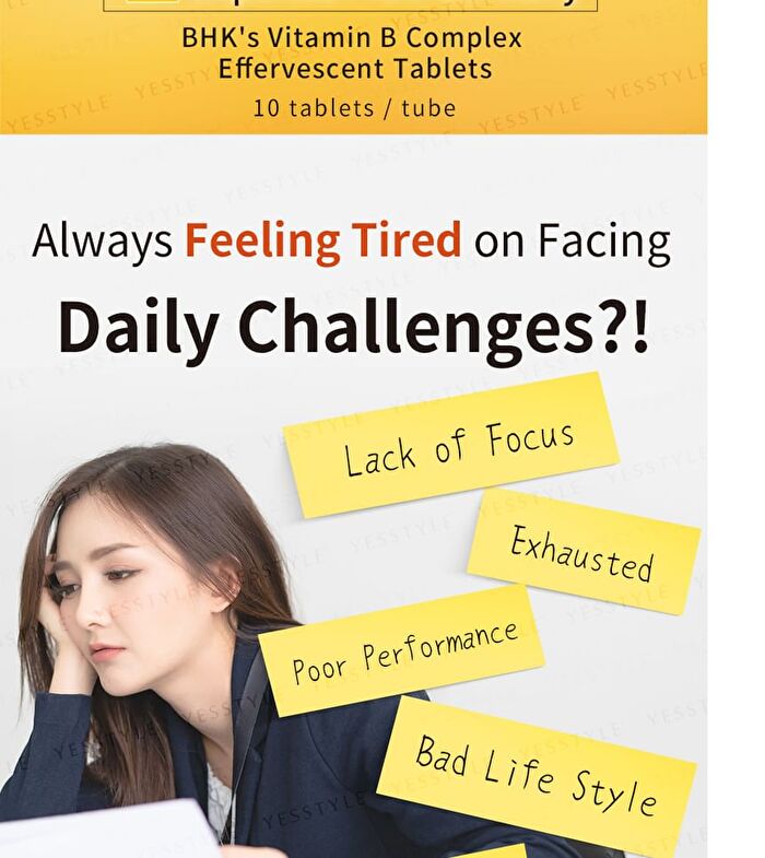 Vitamin B Complex Effervescent Tablets - 10 tablets
