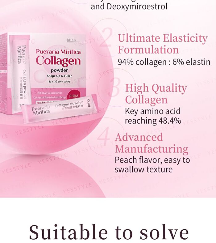 Pueraria Mirifica Collagen Powder - 3g x 30 packs