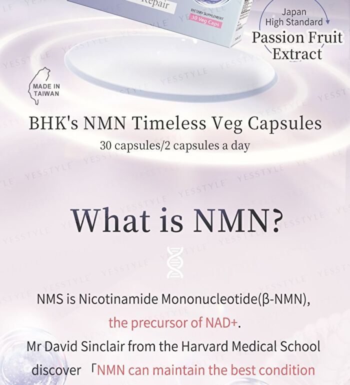 NMN Timeless Veg Capsules - 30 capsules
