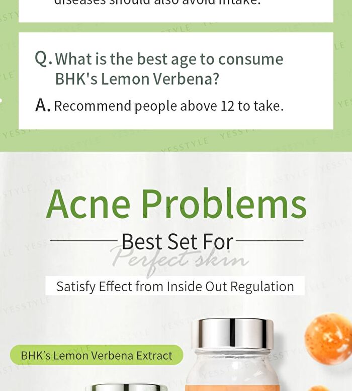Patented Lemon Verbena With Vitamin C + Zinc Capsules - 60 capsules