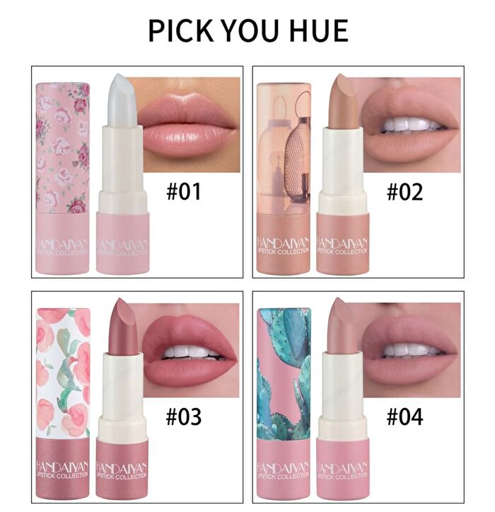 Soft Velvet Lipstick - 8 Colors - 03# Rough - 3.8g
