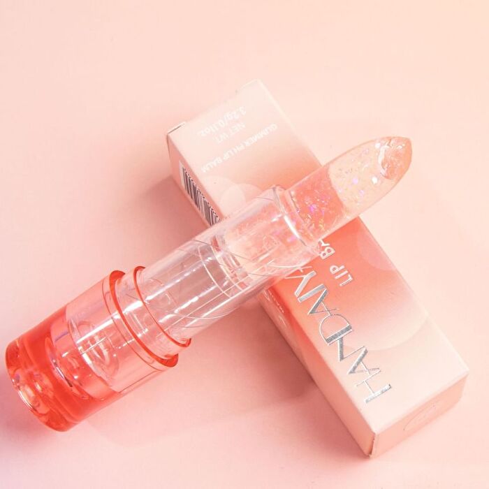 Temperature Change Lip Balm - 4 Colors - 01# Clear & Unchange - 3.2g
