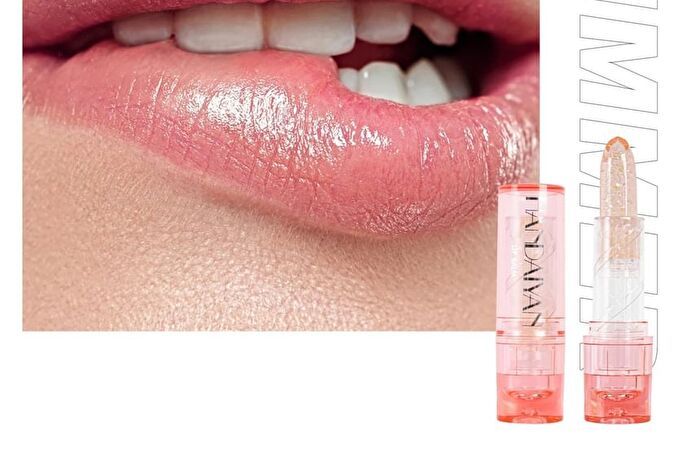Temperature Change Lip Balm - 4 Colors - 01# Clear & Unchange - 3.2g