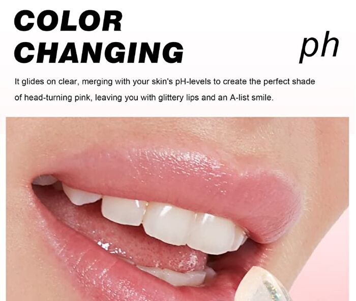 Temperature Change Lip Balm - 4 Colors - 01# Clear & Unchange - 3.2g