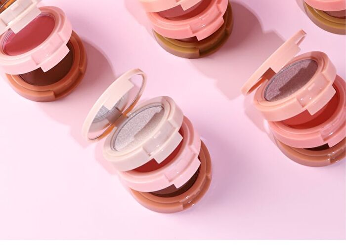 3 In 1 Highlight Blush Contour Palette - 3 Types - 01# - 6g