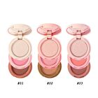 3 In 1 Highlight Blush Contour Palette - 3 Types - 01# - 6g