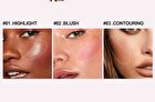 3 In 1 Highlight Blush Contour Palette - 3 Types - 01# - 6g