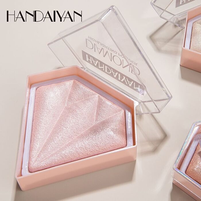 Diamond Glow Highlighter - 5 Colors - 03# Pink - 10g