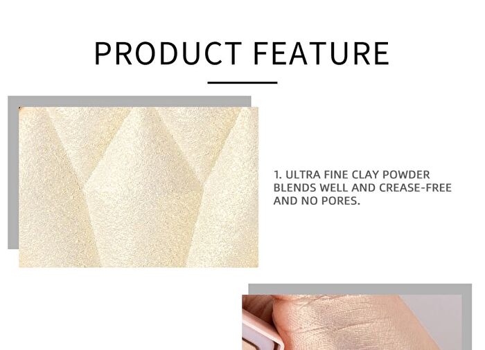 Diamond Glow Highlighter - 5 Colors - 03# Pink - 10g