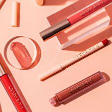 Matte Liquid Lipstick & Lip Pencil Set - 12 Colors - 08# (Lip Glaze*3ml & Lip Pencil*1.2g)