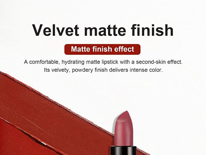 Handaiyan Mousse Matte Lipstick 6 Colors Set - Set (3g x 6)