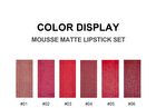 Handaiyan Mousse Matte Lipstick 6 Colors Set - Set (3g x 6)