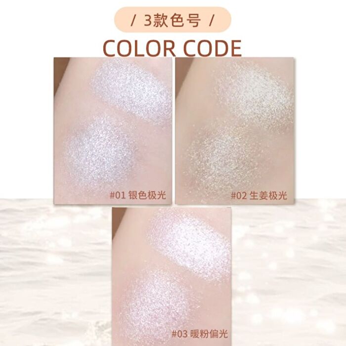 Original Artist Lion Embossed Mineral Highlighter - 3 Colors - 3# Pink - 11.5g