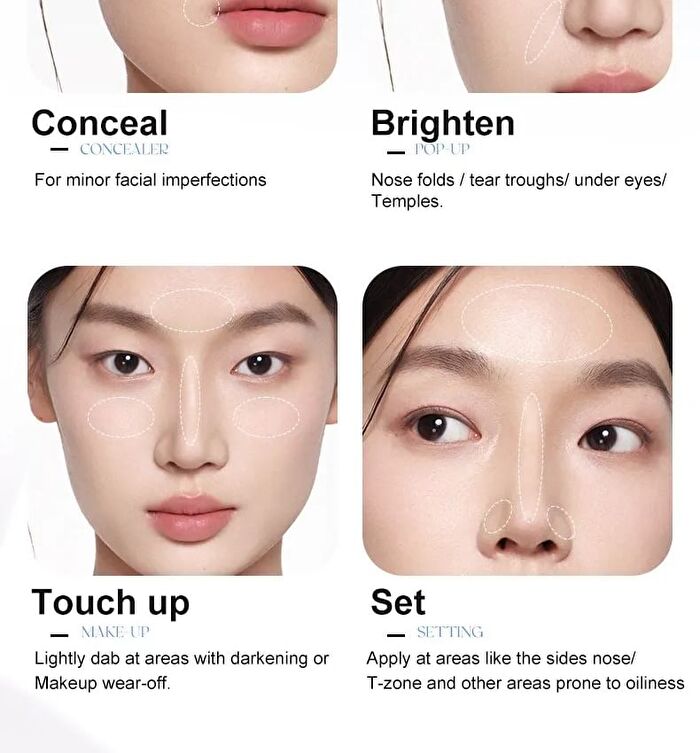 Glazed Highlight Powder - 2 Colors - #M01 Smoke Isle - 4.6g