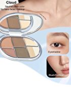 Glazed Face Makeup Palette - 02 - #02 Chestnut Cloud - 11g
