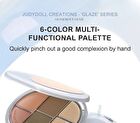 Glazed Face Makeup Palette - 02 - #02 Chestnut Cloud - 11g