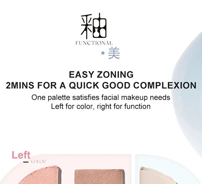 Glazed Face Makeup Palette - 02 - #02 Chestnut Cloud - 11g
