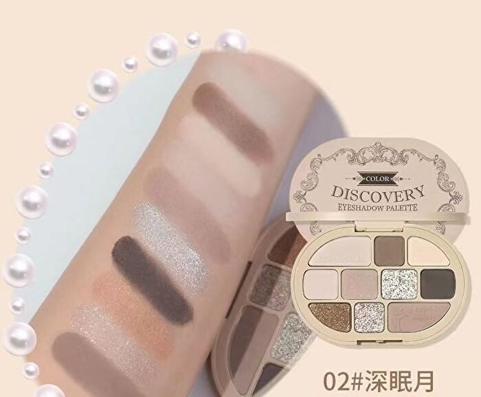 Gogo Tales Special Edition 10 Color Eyeshadow - 02 - #G02 Wood Nude - 14g