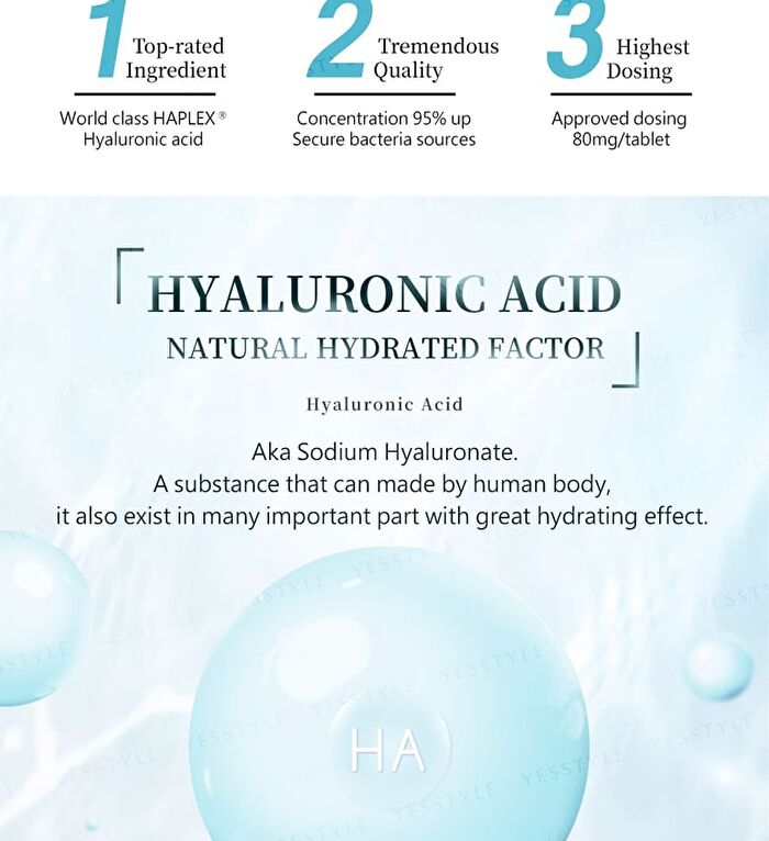 Hyaluronic Acid Capsules - 60 capsules
