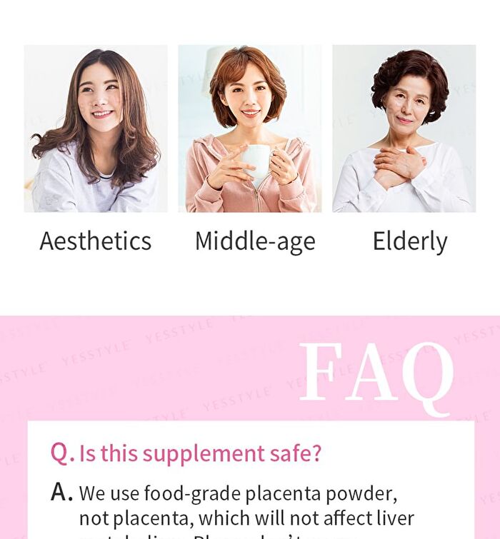 Placenta EX+ Tablets - 60 tablets