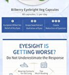 Bilberry Eyebright Veg Capsules - 60 capsules