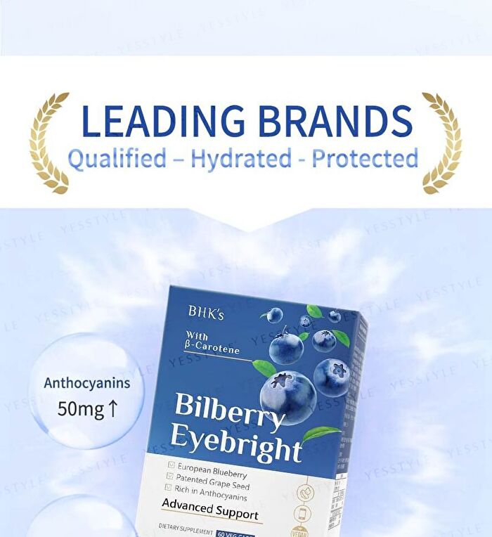 Bilberry Eyebright Veg Capsules - 60 capsules