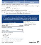 88% Omega-3 Premium Fish Oil Softgels - 60 softgels