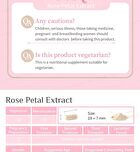 Rose Petal Extract Veg Capsules - 60 capsules