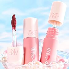 Akf Velvet Lip Mud - 4 Colors (M08-M17) - M17# Grilled Milk With Figs - 3g