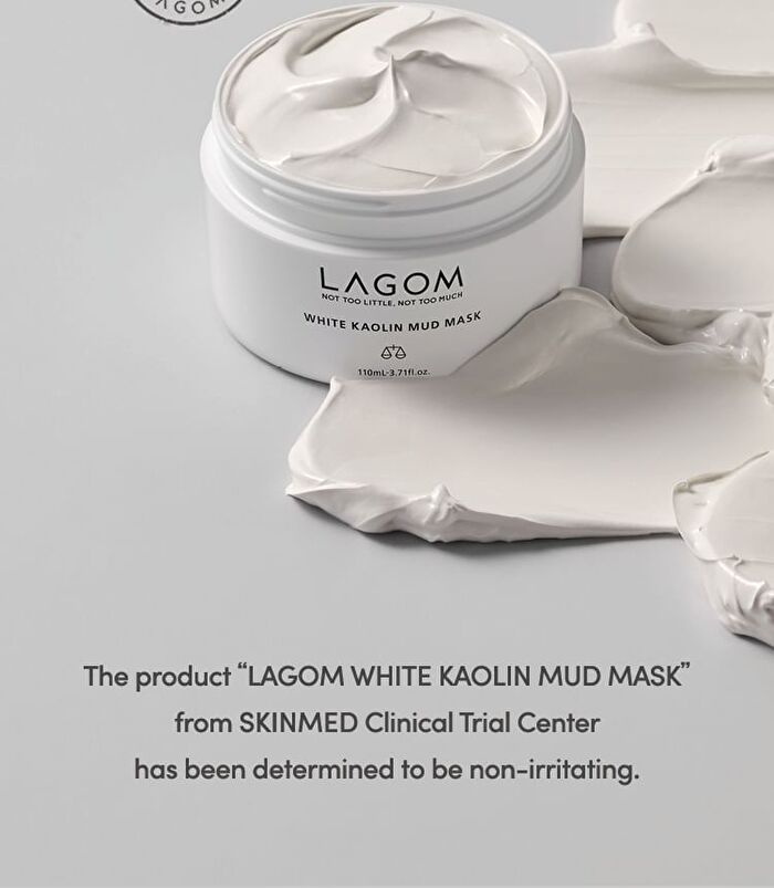 Lagom White Kaolin Mud Mask - 110ml