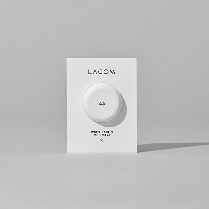 Lagom White Kaolin Mud Mask Mini - 5g