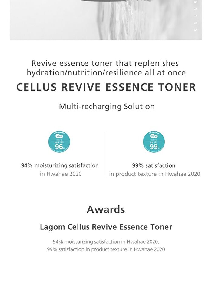 Lagom Cellus Revive Essence Toner Mini - 25ml